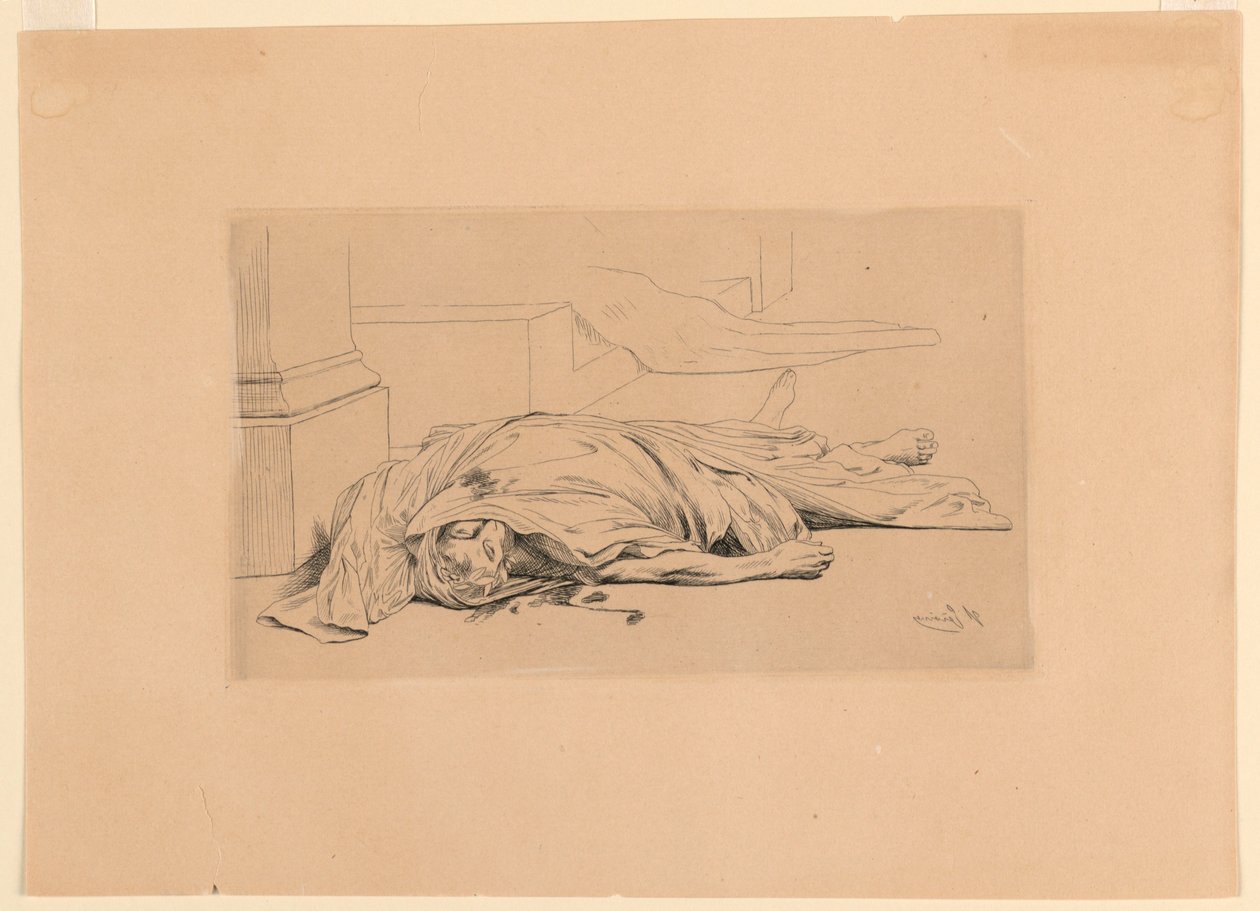 Den døde Cæsar av Jean Leon Gerome