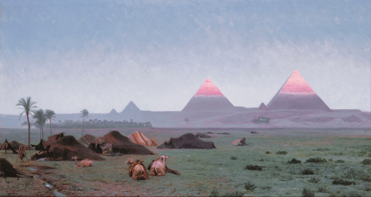 Solens første kyss av Jean Leon Gerome