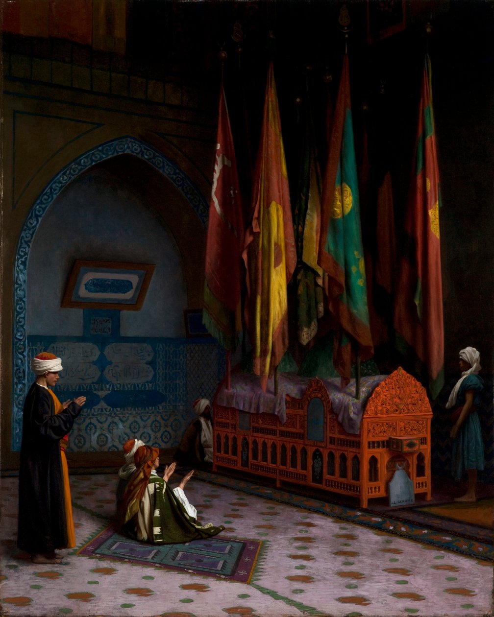 Sentinelen ved sultanens grav av Jean Leon Gerome