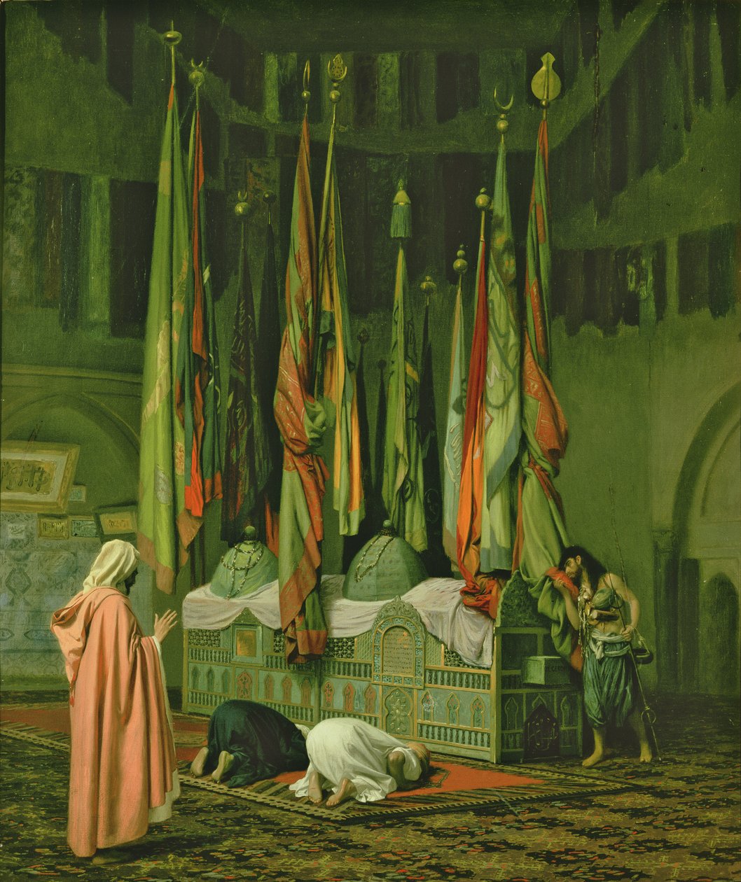 Imam Husseins helligdom av Jean Leon Gerome