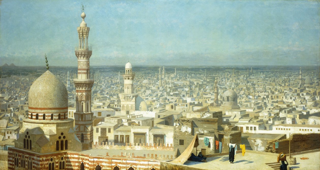Utsikt over Kairo, av Jean Leon Gerome