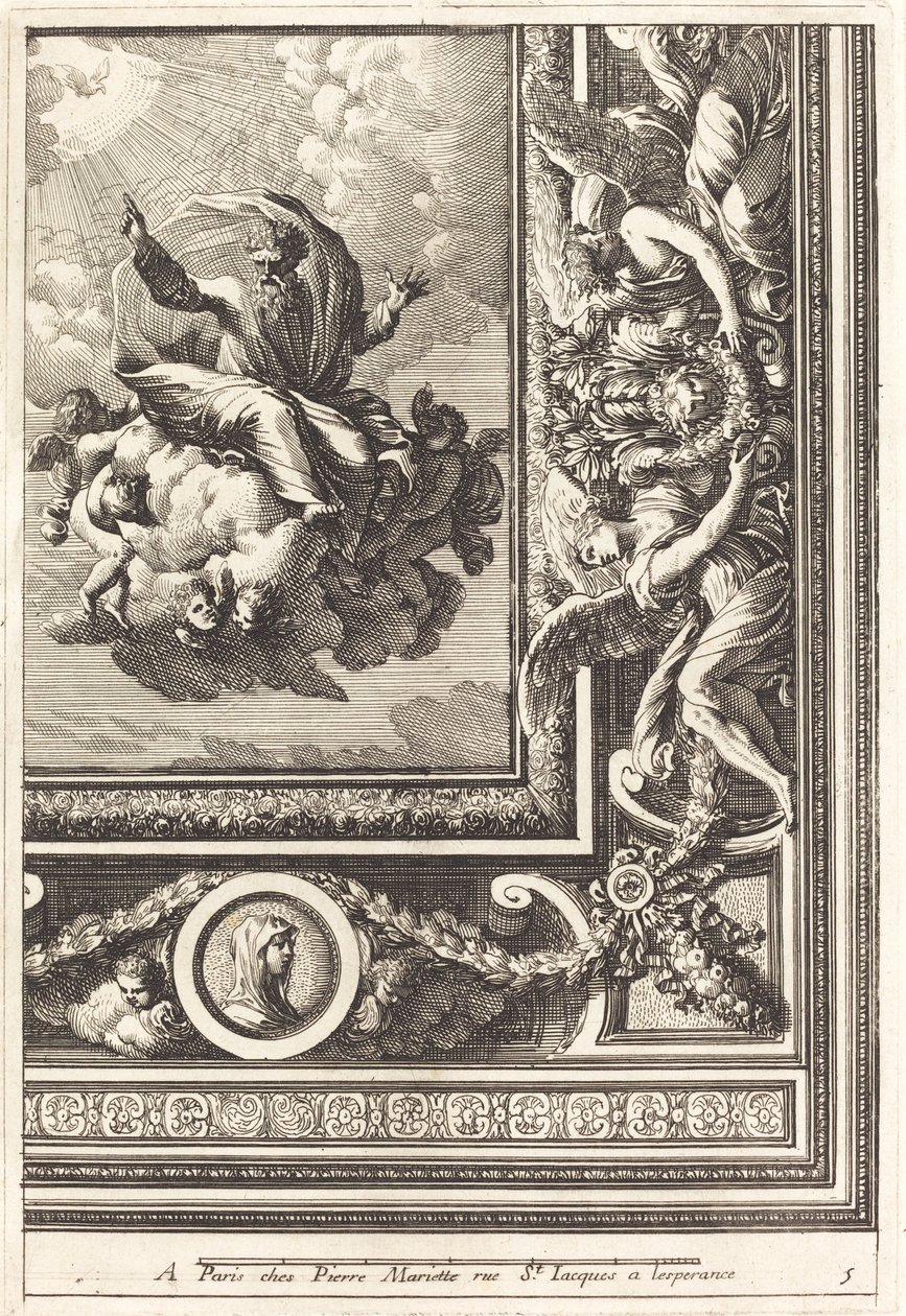 Plafond rom av Jean Lepautre