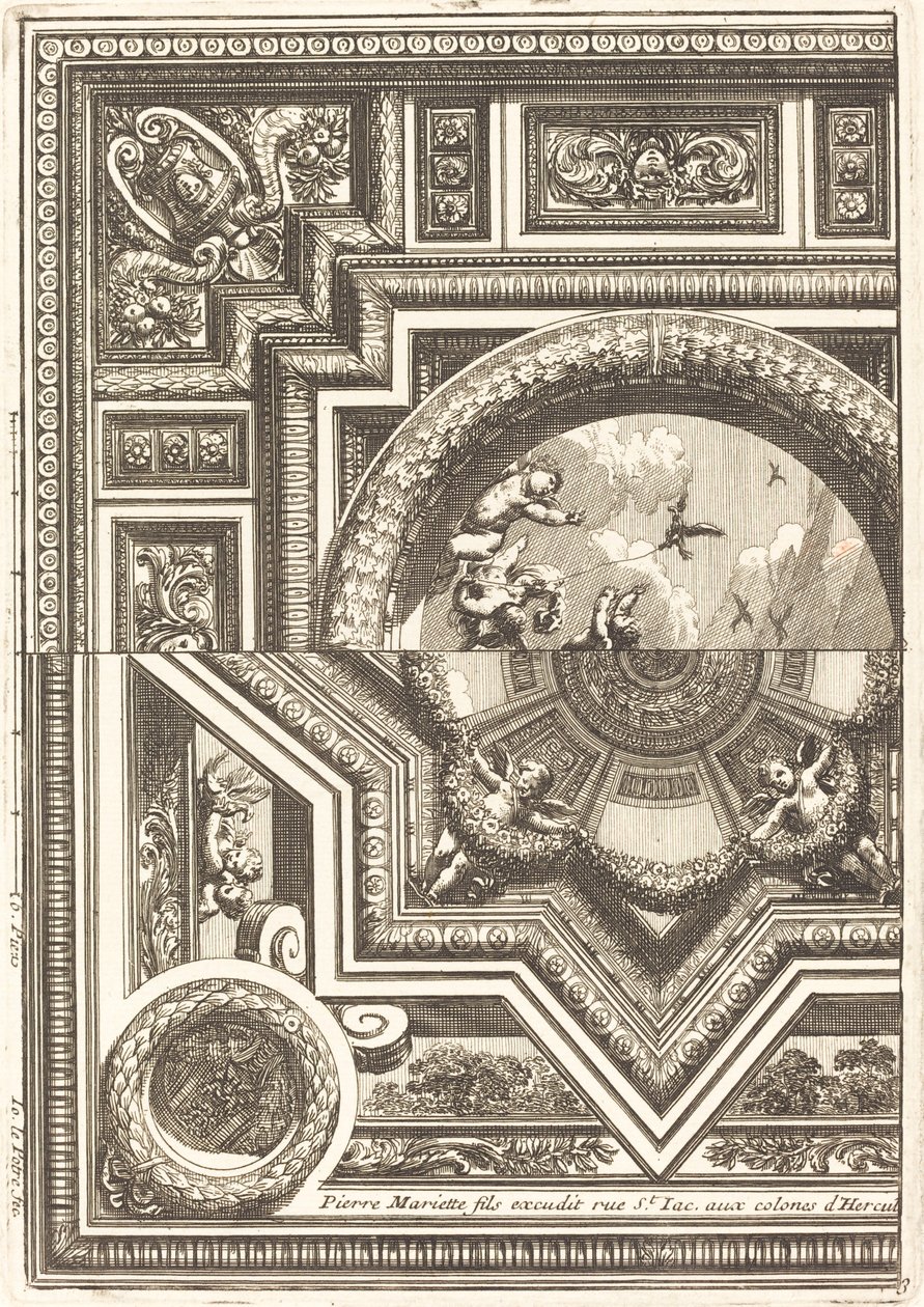 Plafond rom av Jean Lepautre