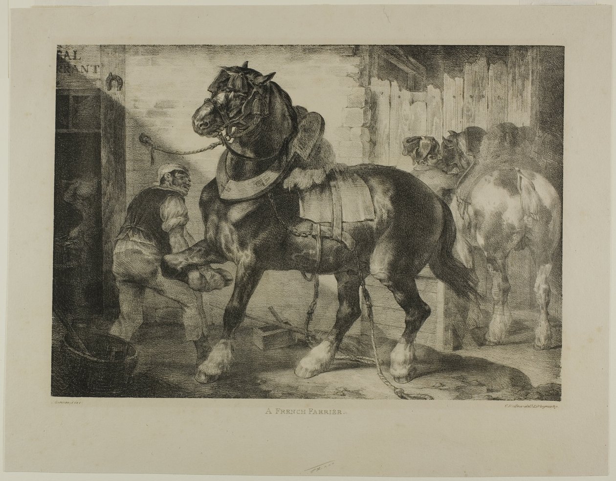  av Jean Louis André Théodore Géricault