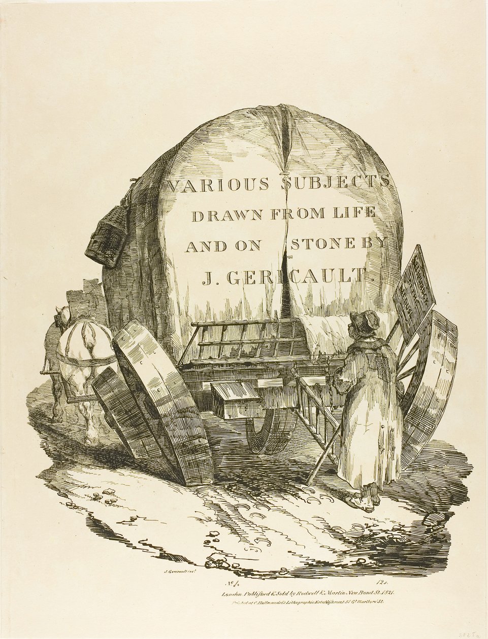  av Jean Louis André Théodore Géricault