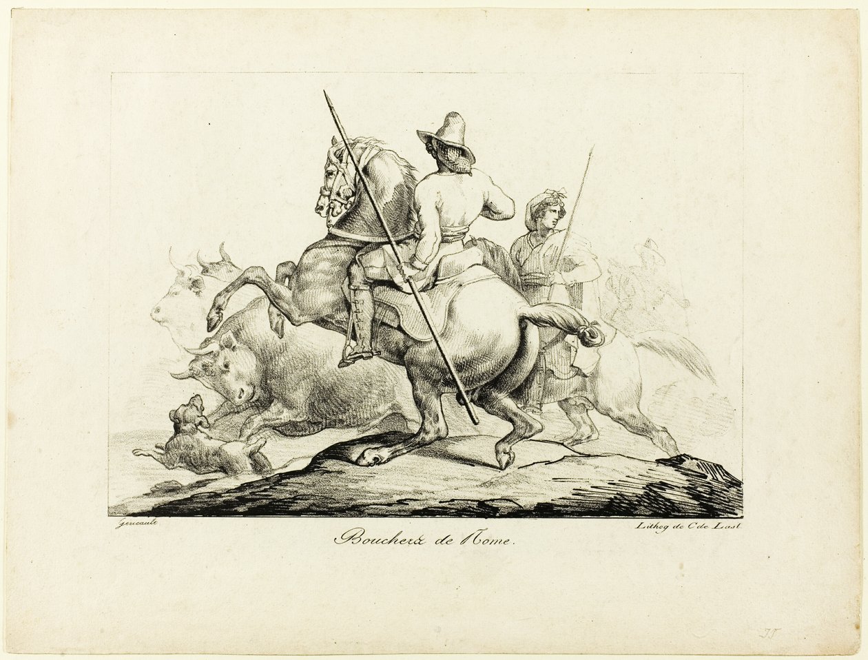  av Jean Louis André Théodore Géricault