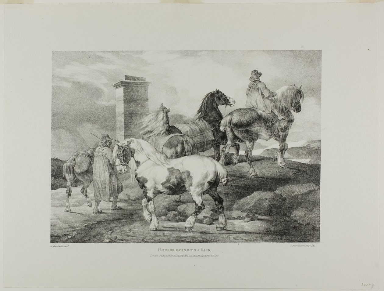  av Jean Louis André Théodore Géricault