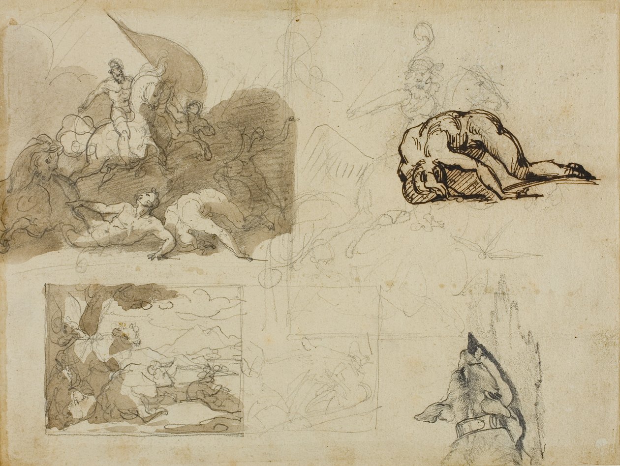  av Jean Louis André Théodore Géricault