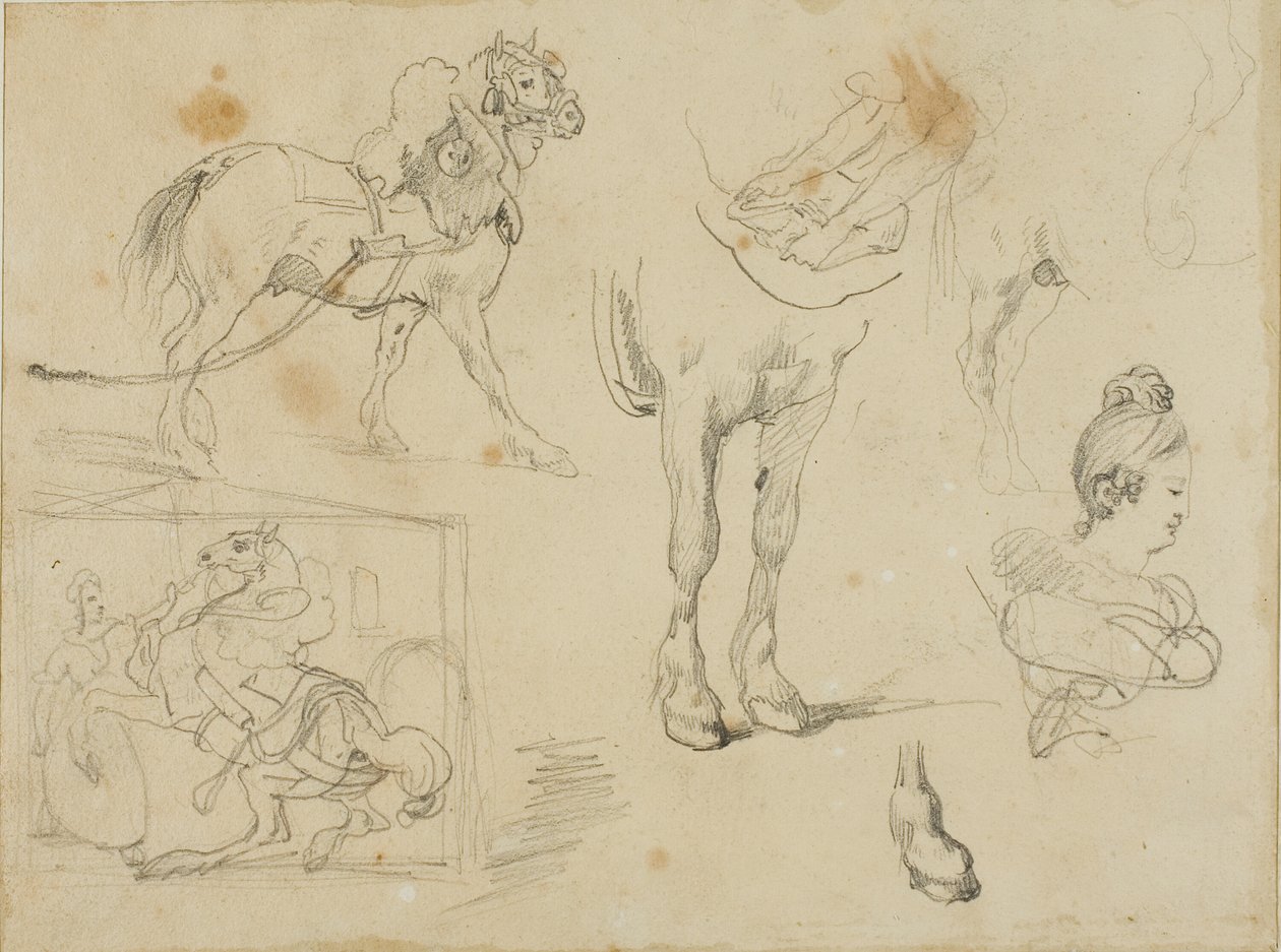  av Jean Louis André Théodore Géricault