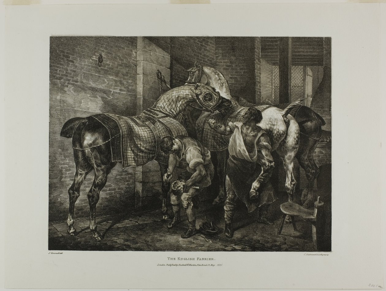 av Jean Louis André Théodore Géricault