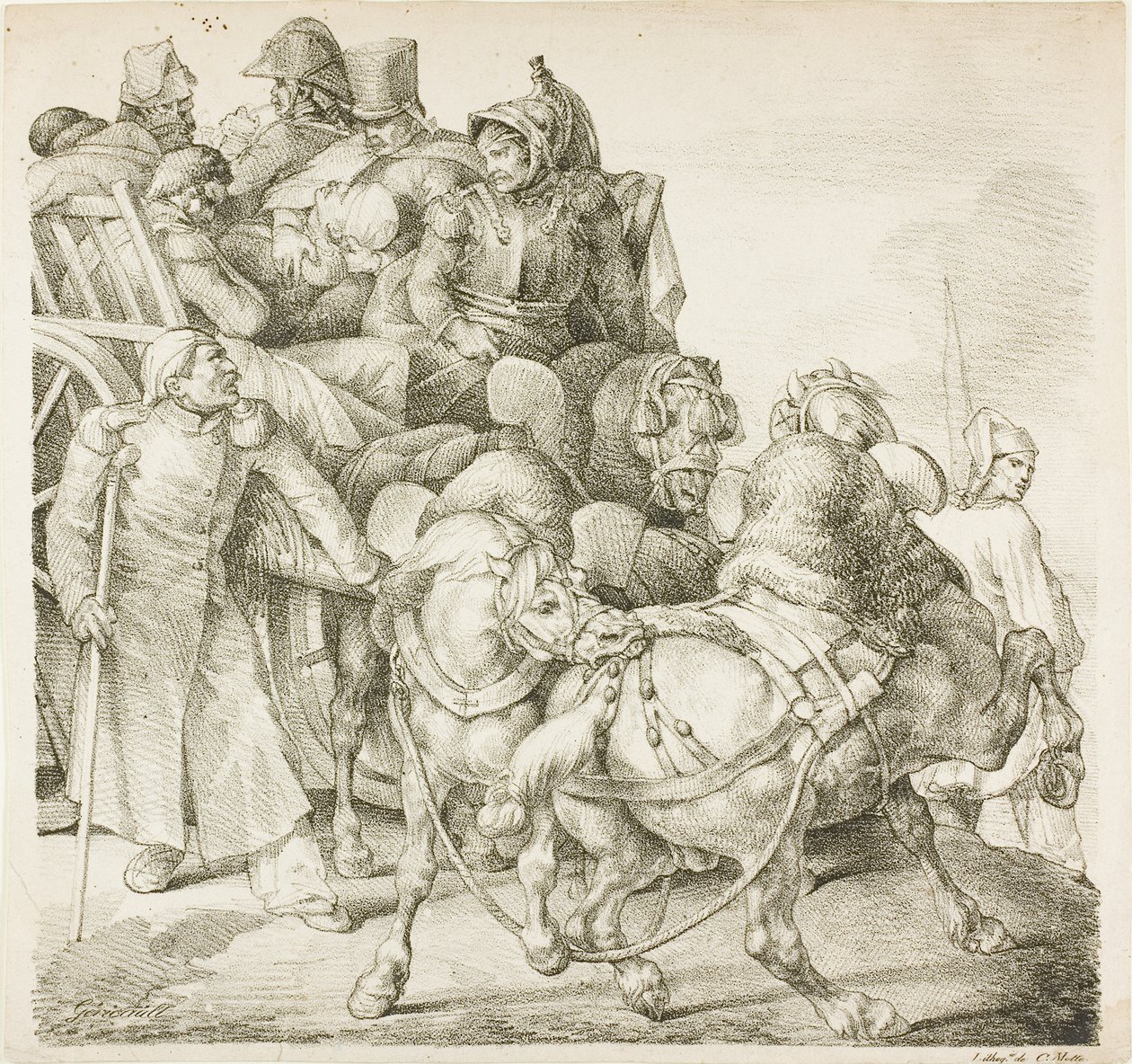  av Jean Louis André Théodore Géricault