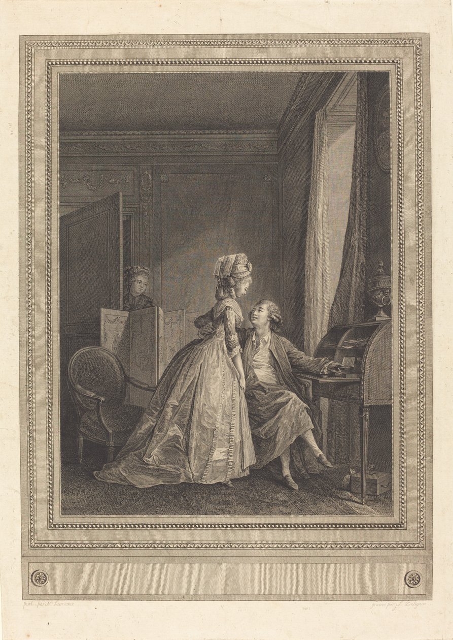 Attraktive tilbud av Jean Louis Delignon after Nicolas Lavreince