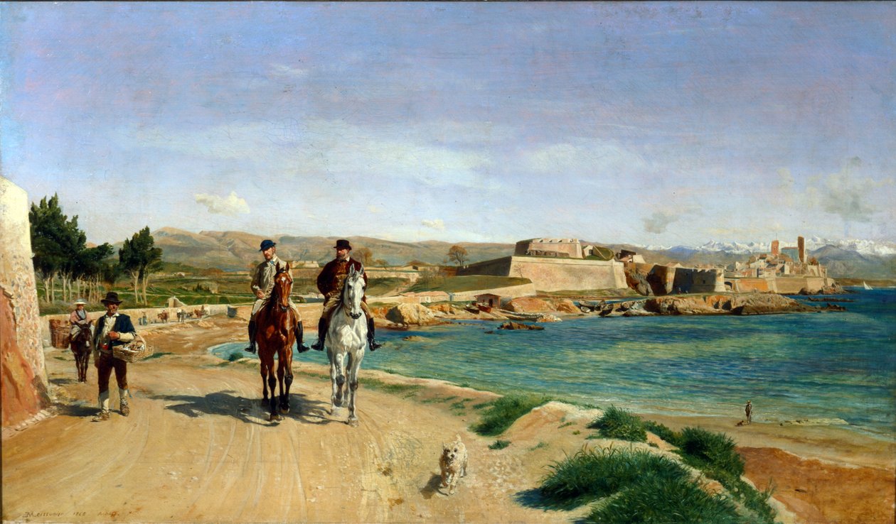 Antibes Ridning av Jean-Louis Ernest Meissonier
