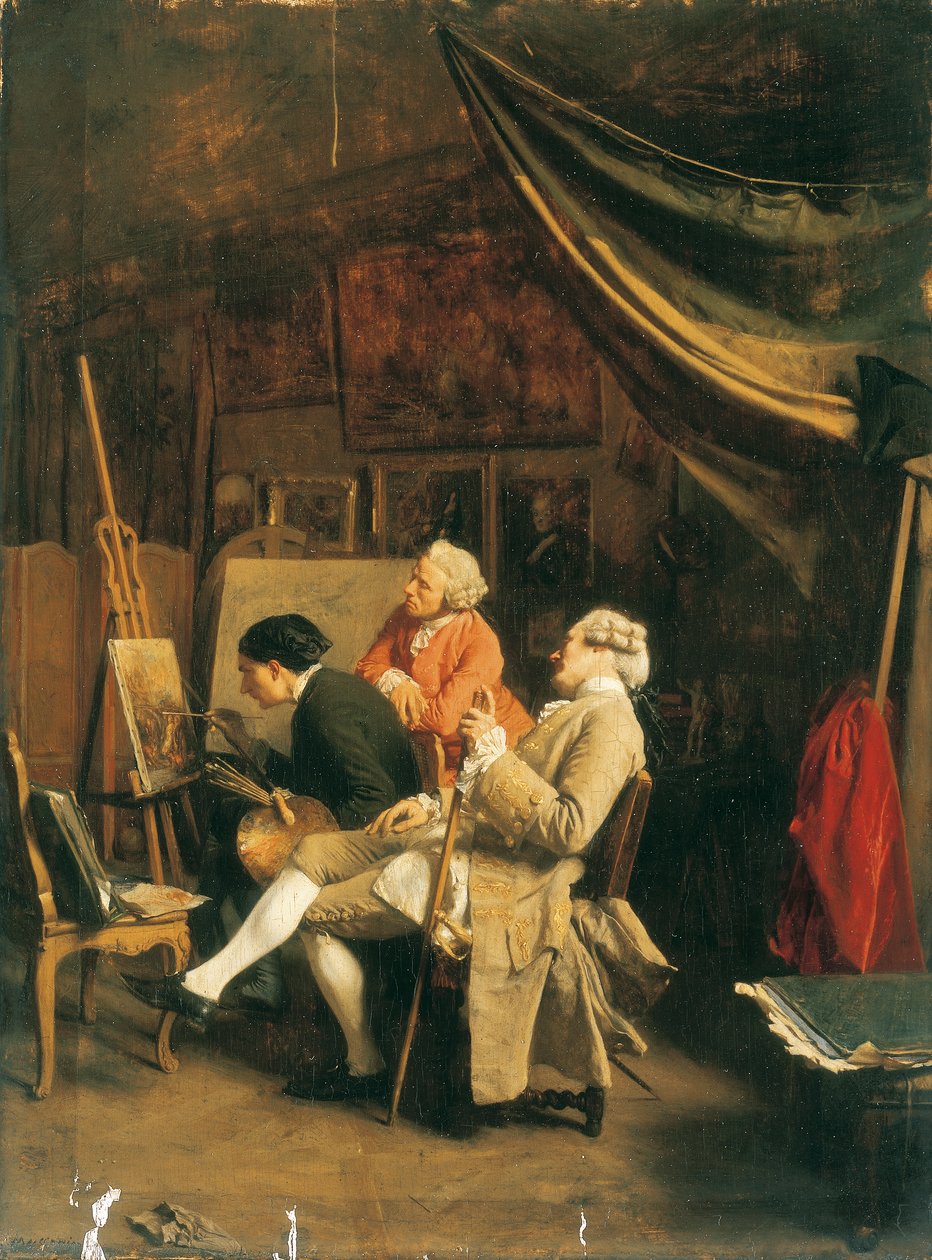 Amatørmalerne av Jean Louis Ernest Meissonier