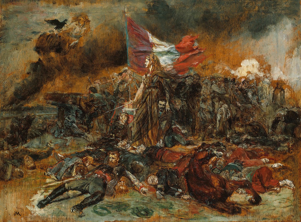 Forsvaret av Paris av Jean Louis Ernest Meissonier