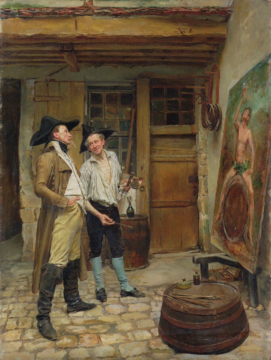 Skiltmaleren, 1872 av Jean Louis Ernest Meissonier