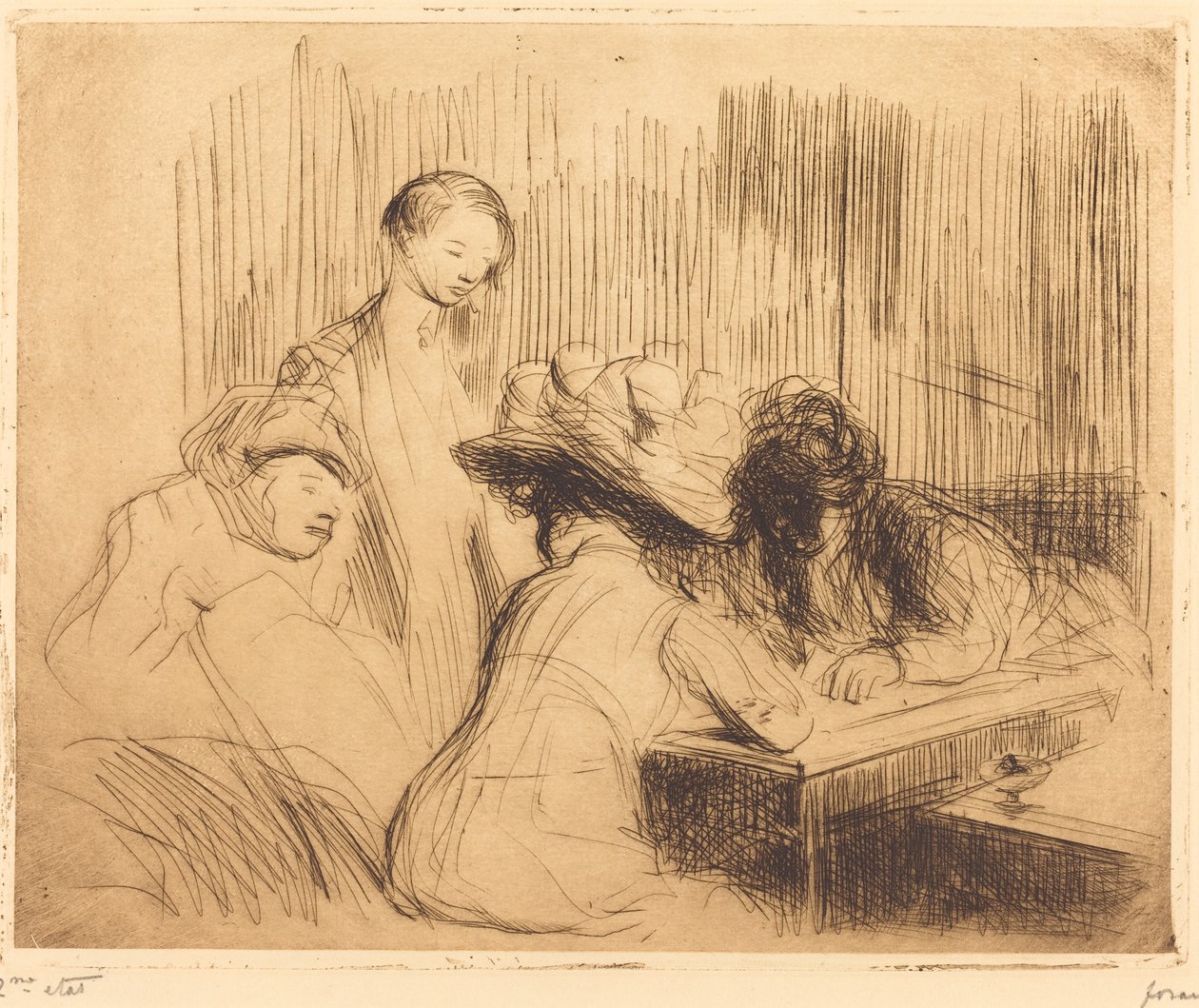 Et dykk ved Montmartre av Jean Louis Forain