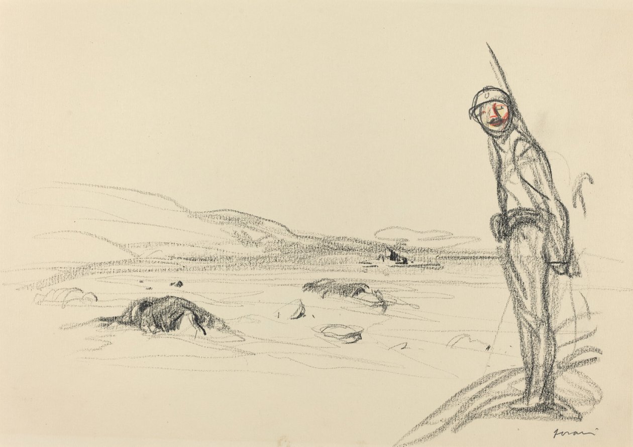 Langs Marne av Jean Louis Forain