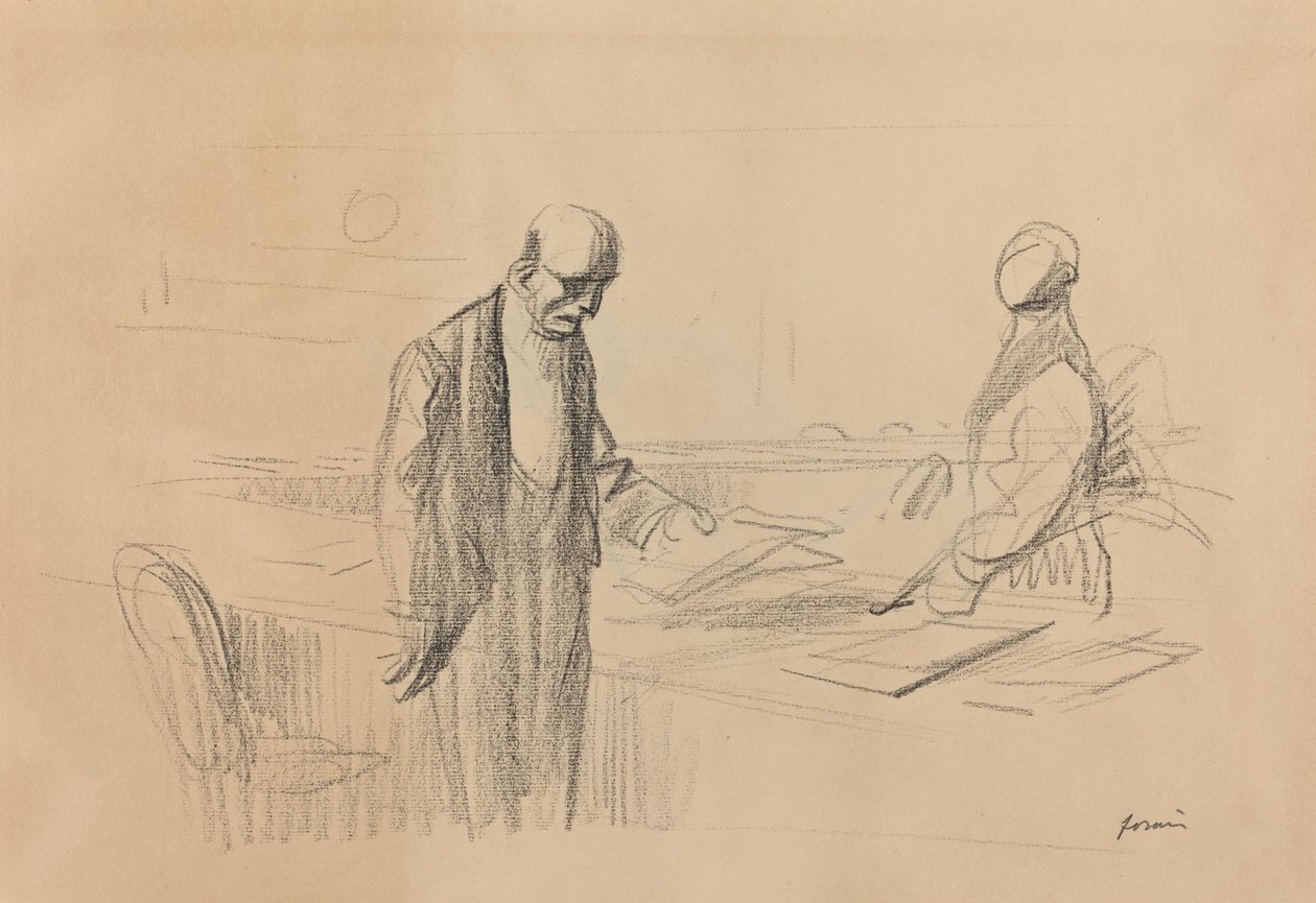 På konferansen av Jean Louis Forain