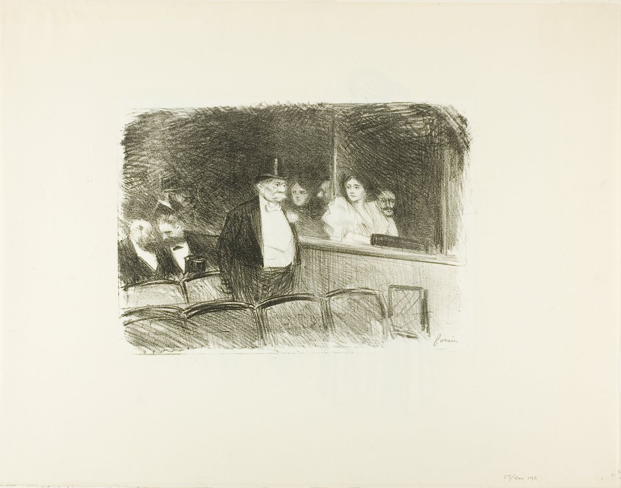 På Teateret av Jean Louis Forain