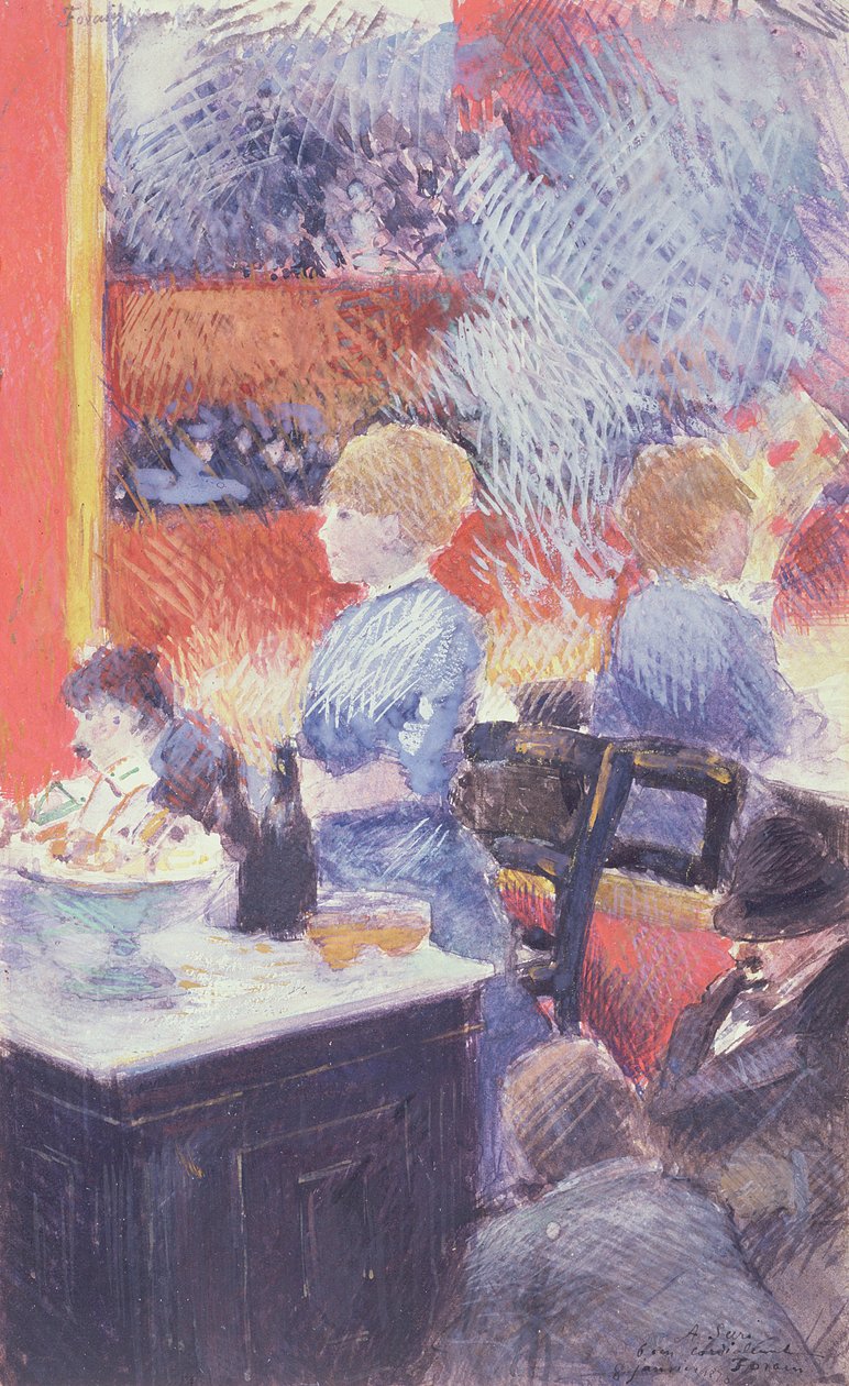 Bar på Folies-Bergere, 1878 av Jean Louis Forain