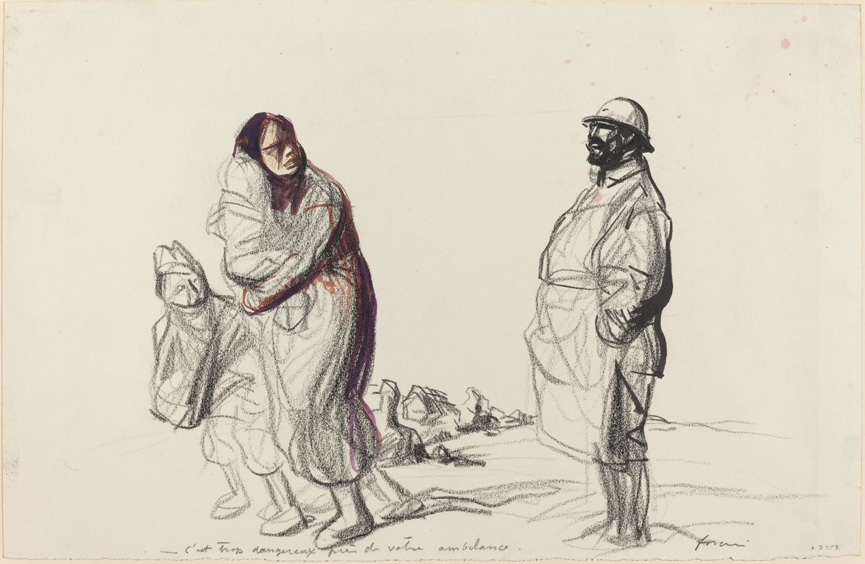 Det er for farlig i nærheten av ambulansen din av Jean Louis Forain
