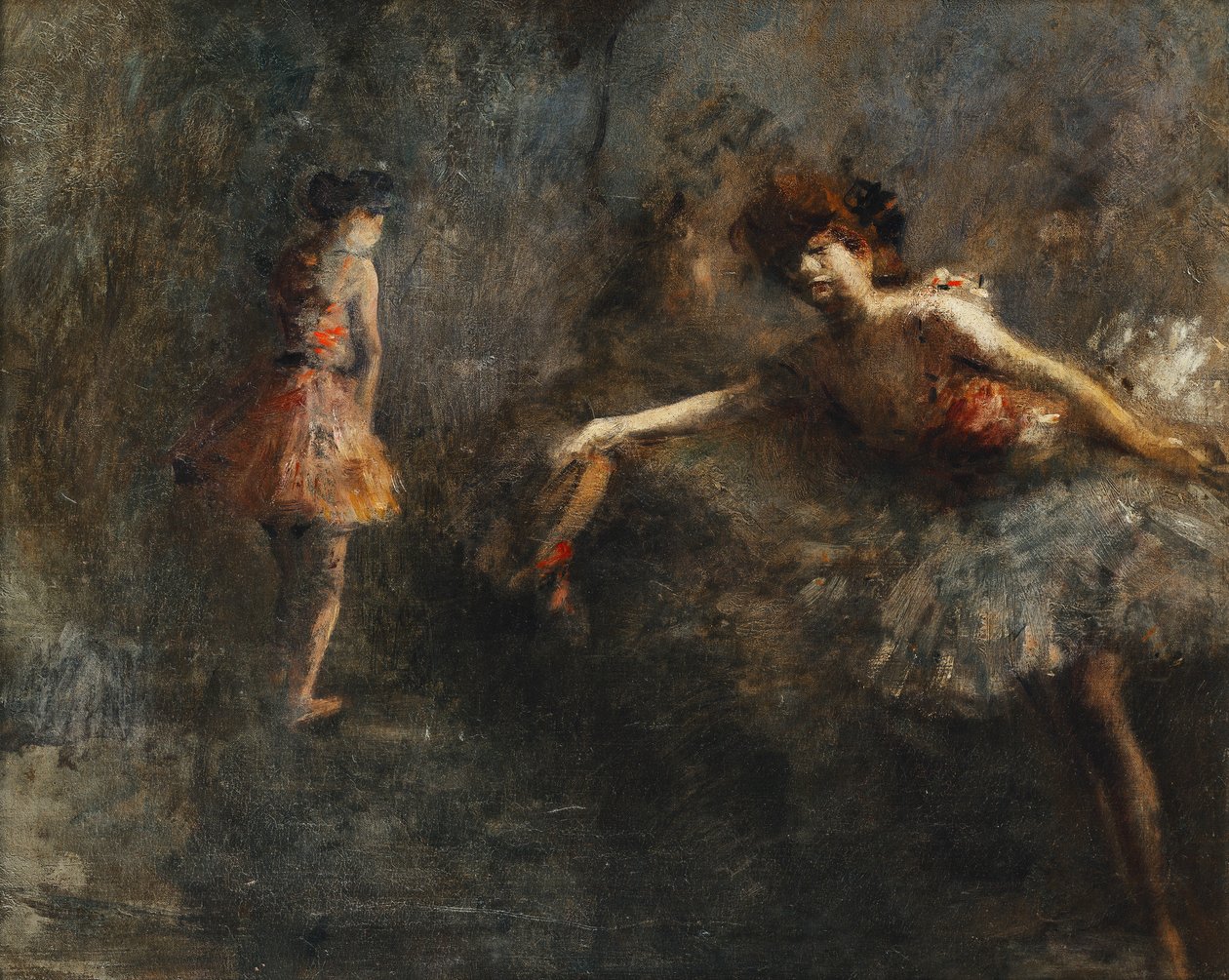 Sirkusartister; Sirkus artister, av Jean Louis Forain