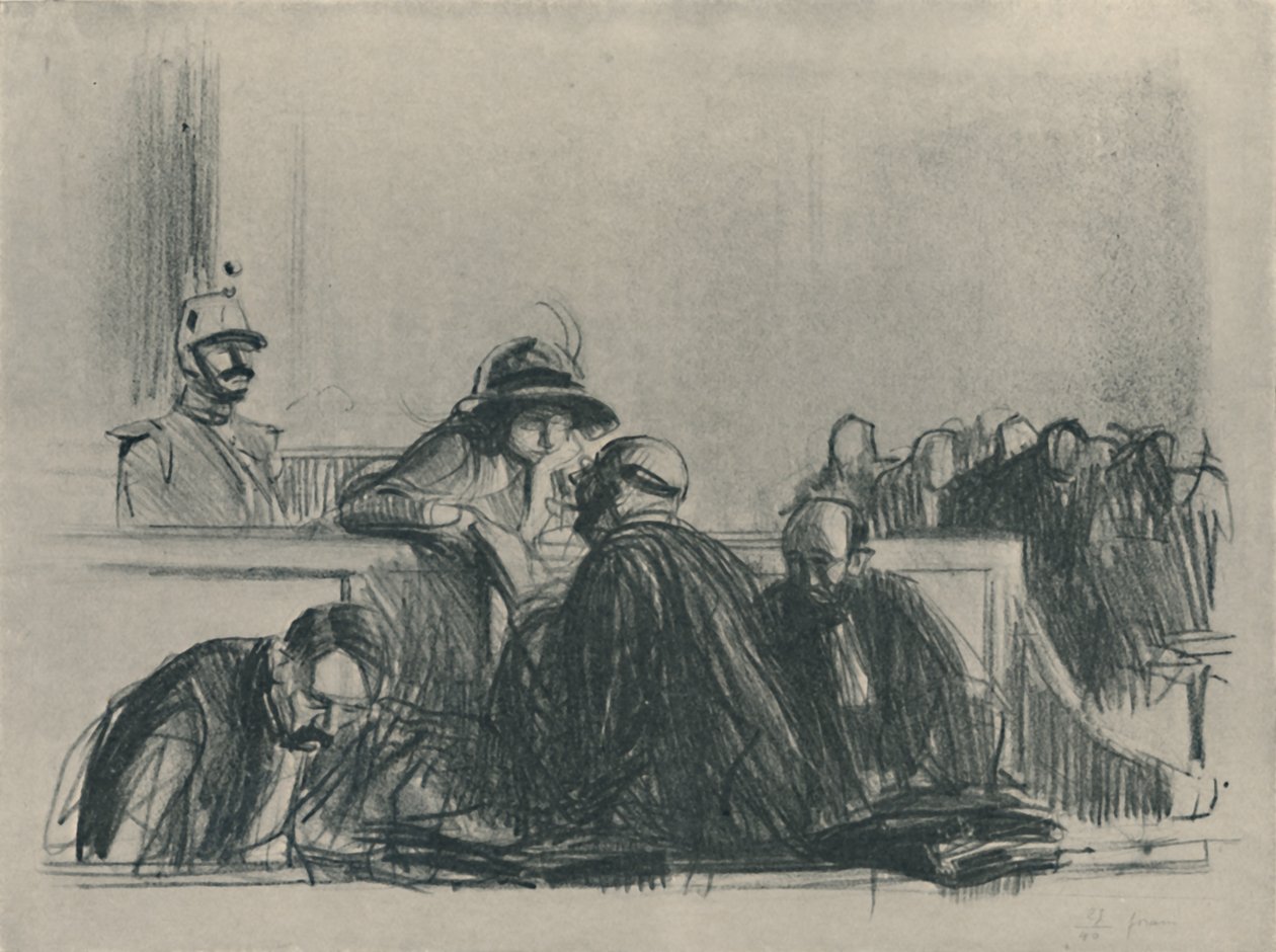 Juridisk rådgiver, 1919 av Jean Louis Forain
