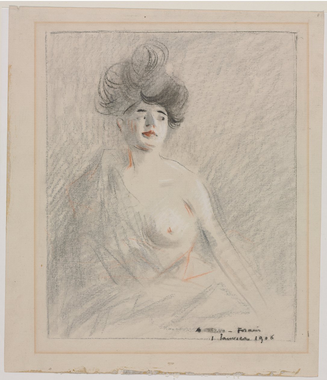 Courtesane, 1906. av Jean Louis Forain