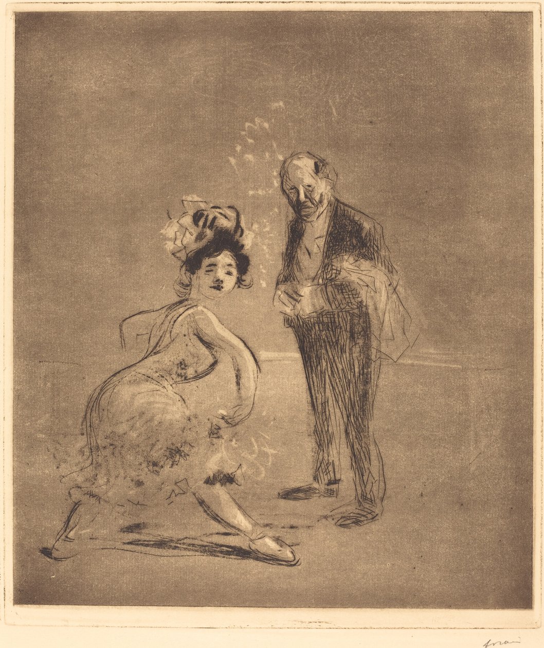 Danser og hovmester av Jean Louis Forain
