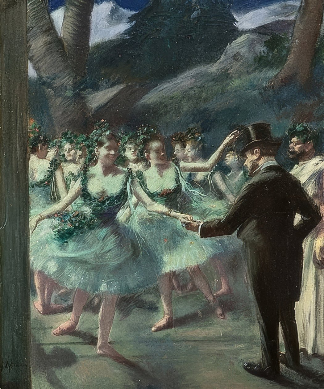 Balletten. 1895 av Jean Louis Forain