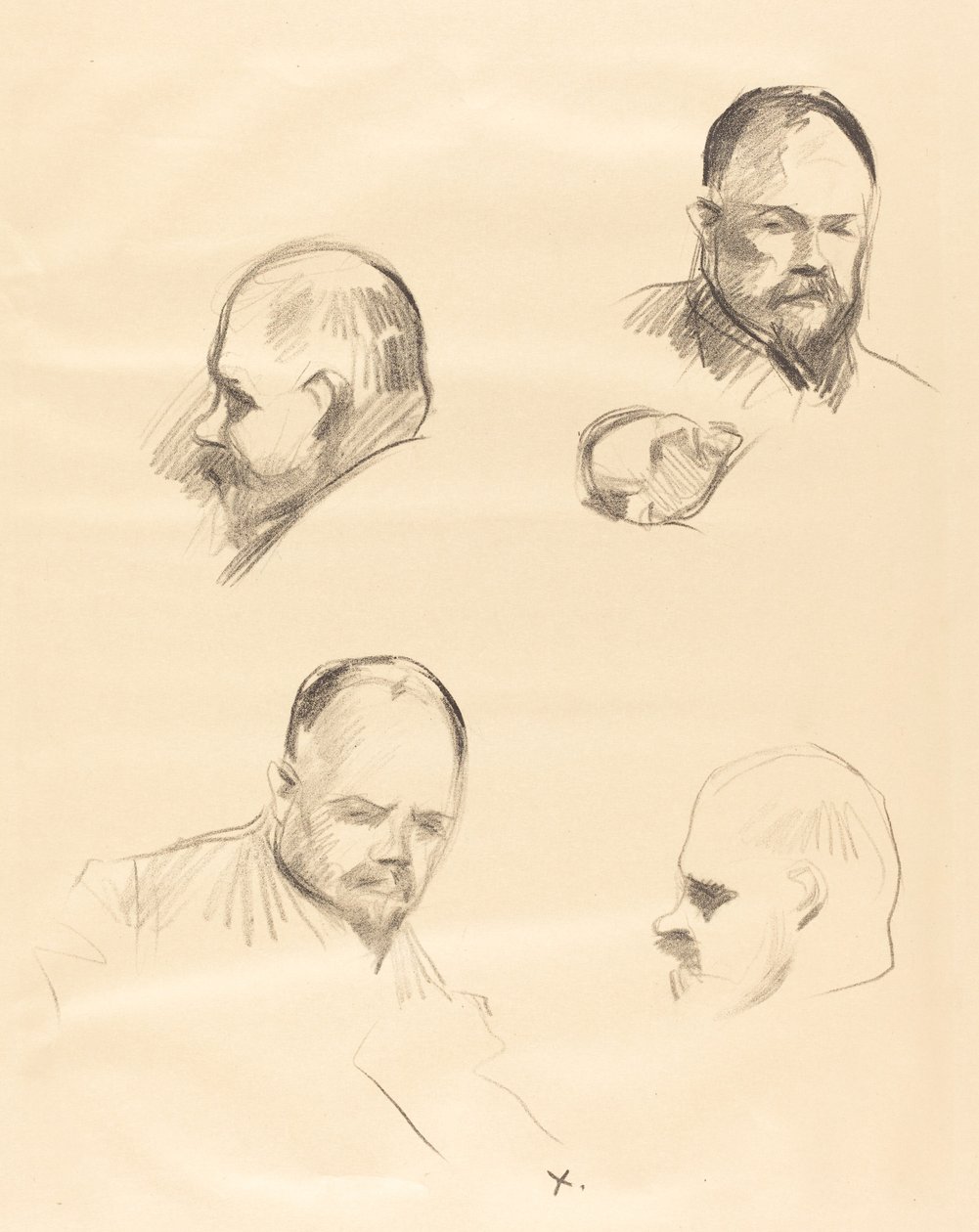 Fire skisser av Ambroise Vollard av Jean Louis Forain