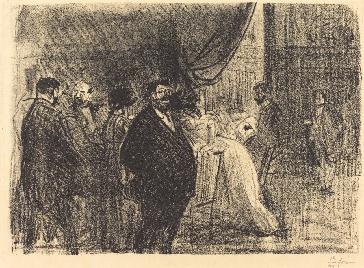 Gambling rom av Jean Louis Forain