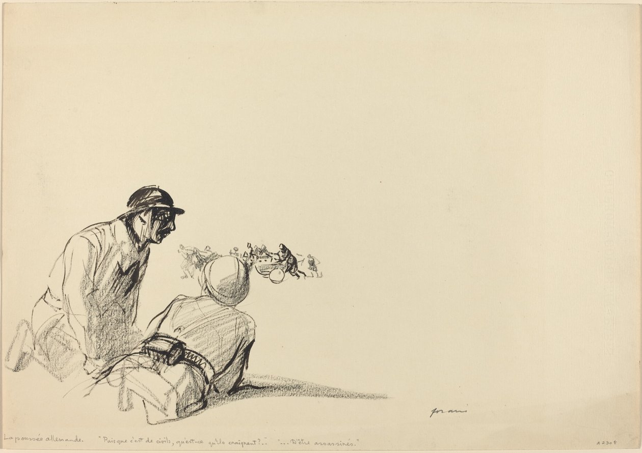 Tysk forskudd av Jean Louis Forain