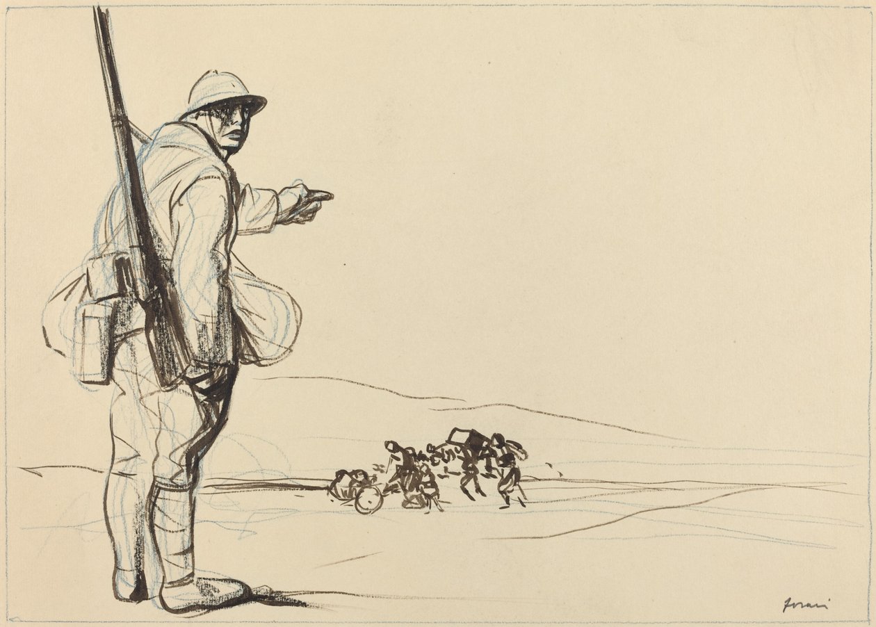 Tysk forskudd av Jean Louis Forain