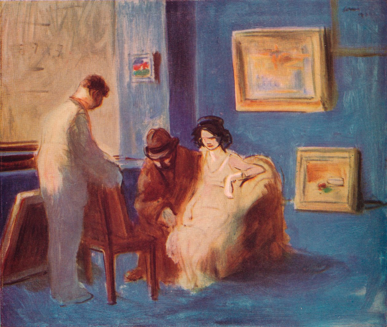 Bildehandleren, c1927 av Jean Louis Forain
