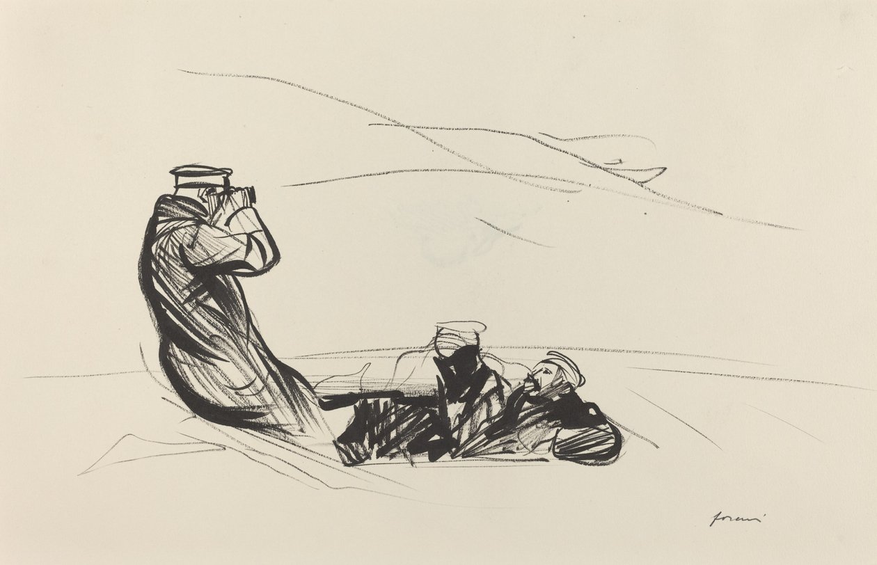På jakt etter fienden av Jean Louis Forain