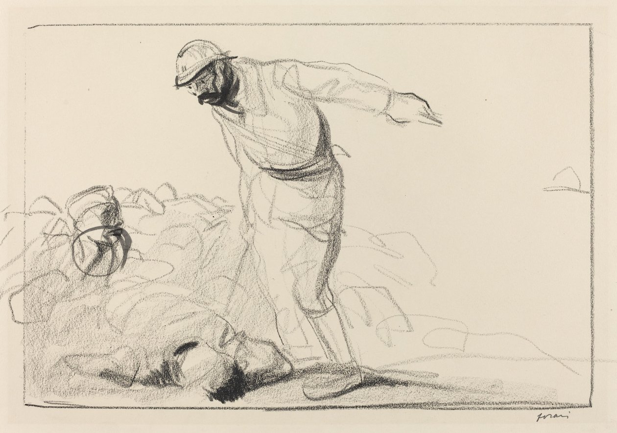 Lost Illusions, sannsynligvis 1918. av Jean Louis Forain