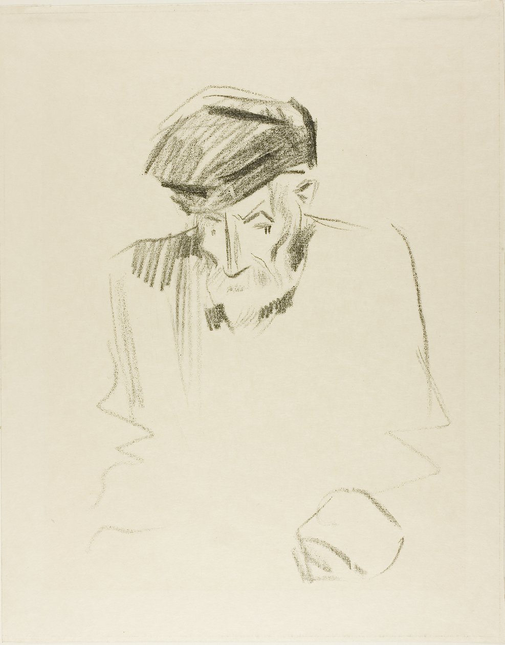 Portrett av Renoir, andre plate av Jean Louis Forain