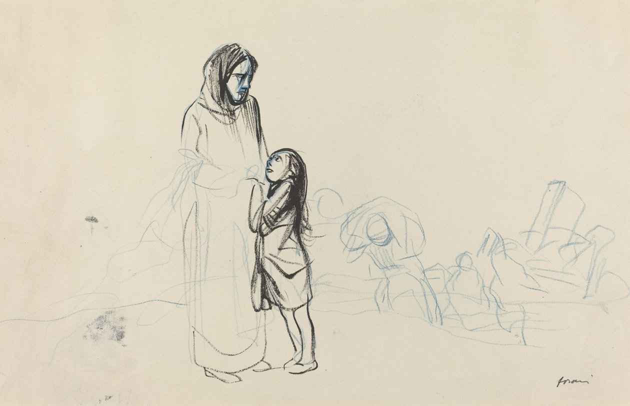 Flyktninger av Jean Louis Forain