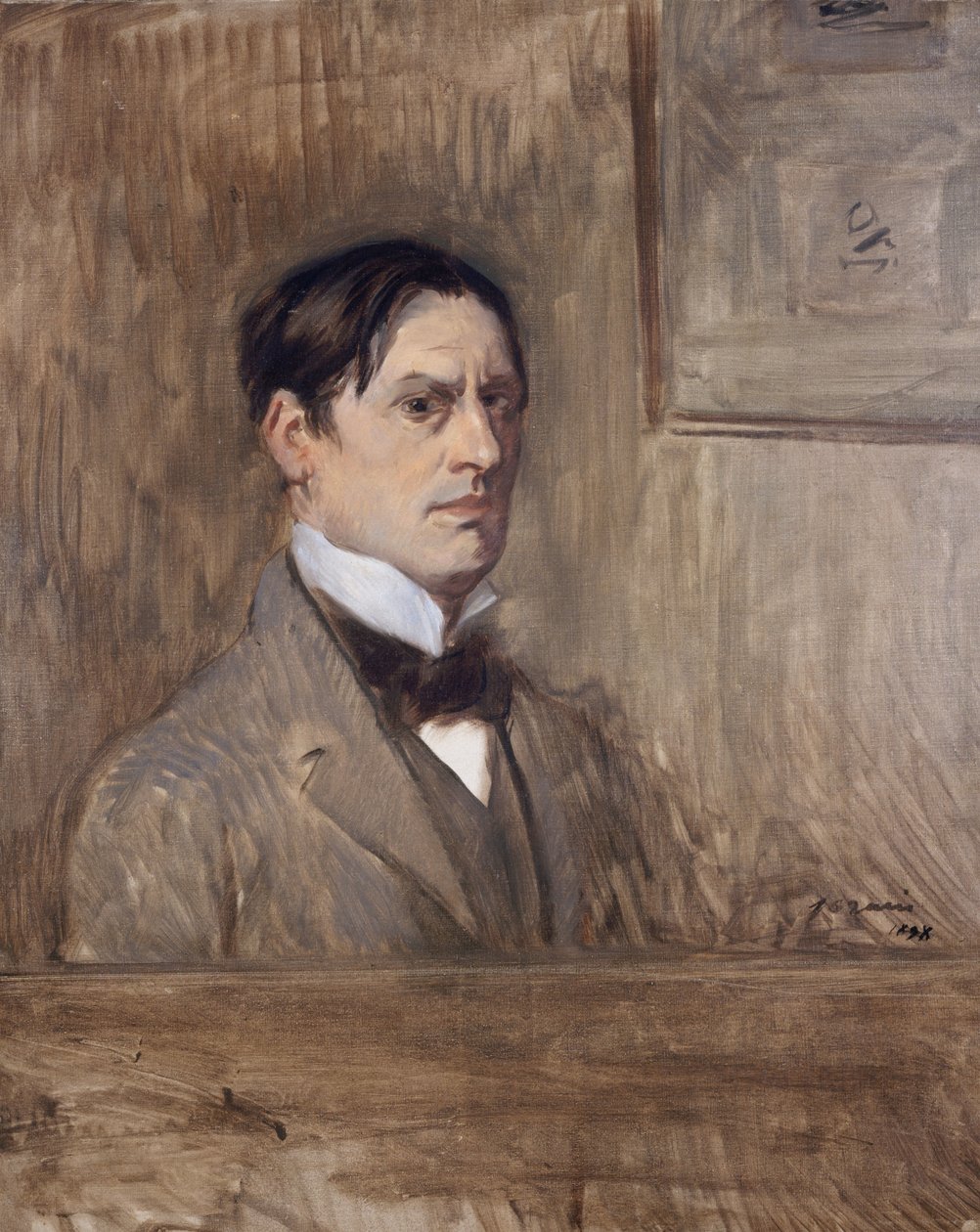 Selvportrett, 1898. av Jean Louis Forain