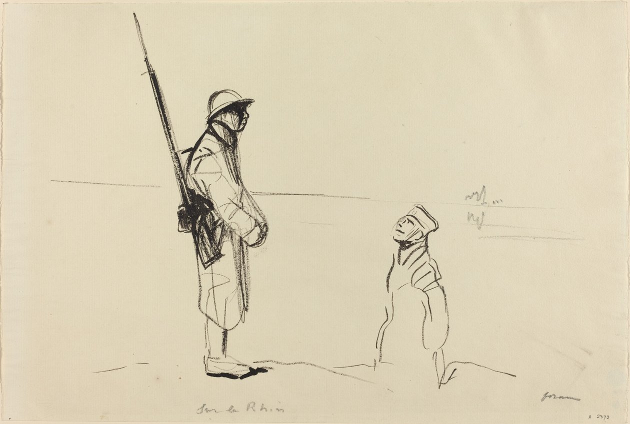 På Rhinen av Jean Louis Forain