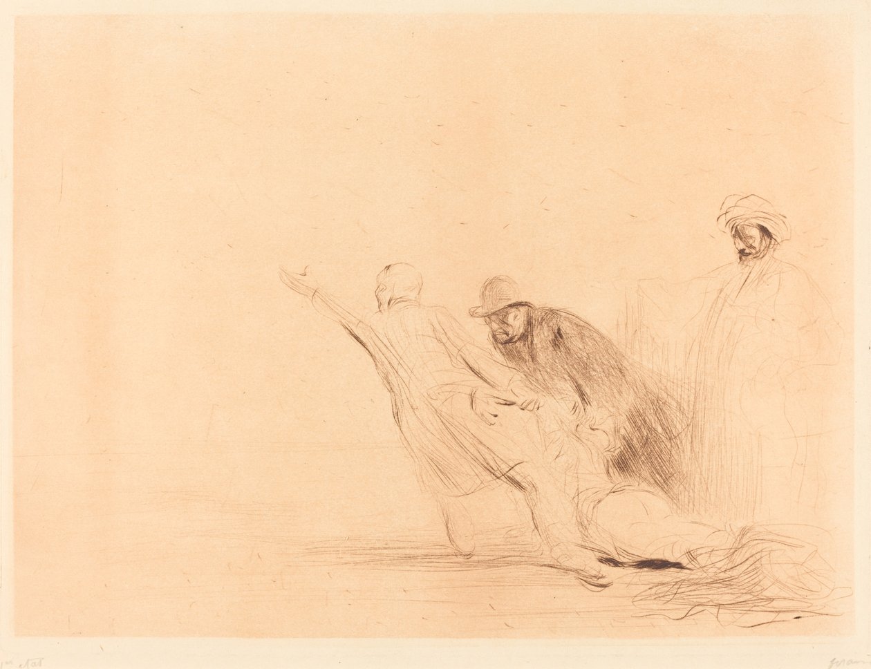 Utroskapen (tredje plate av Jean Louis Forain