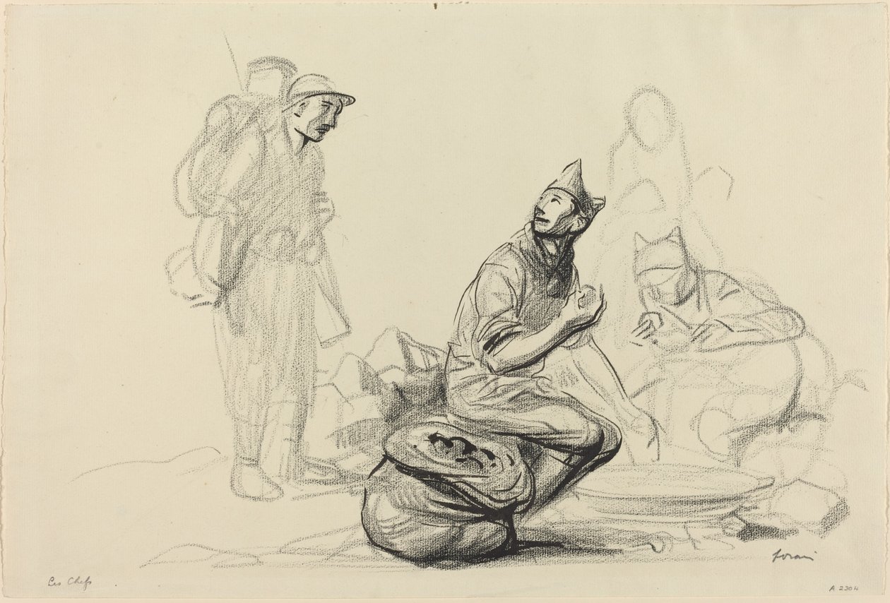Kokkene, ca. 19141919. av Jean Louis Forain