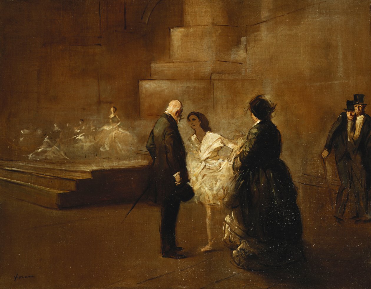 Dansetimen; Dansetimen, av Jean Louis Forain