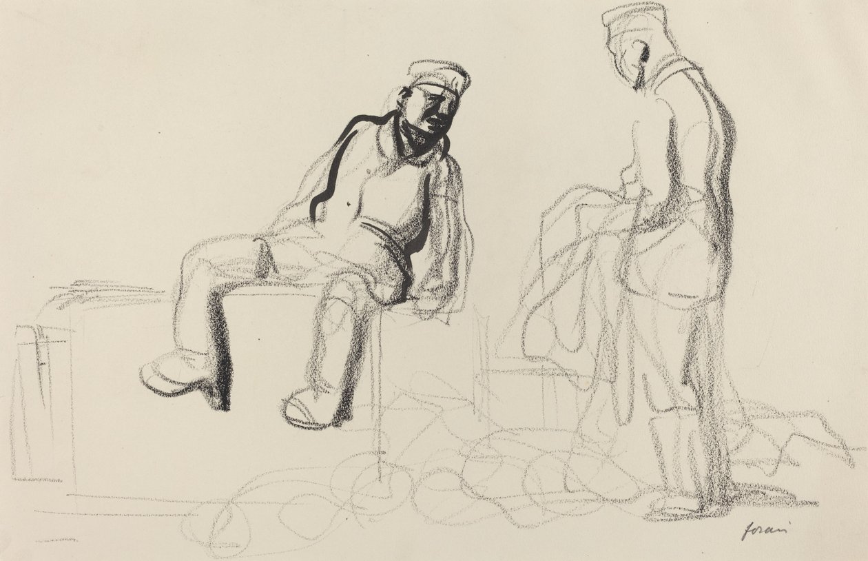 Den økonomiske tilbaketrekningen av Jean Louis Forain
