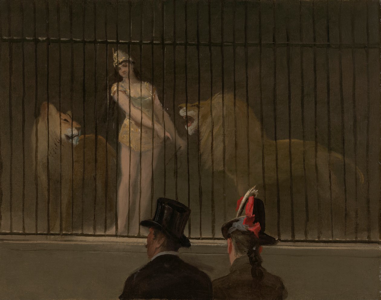 Løvetemmeren av Jean Louis Forain