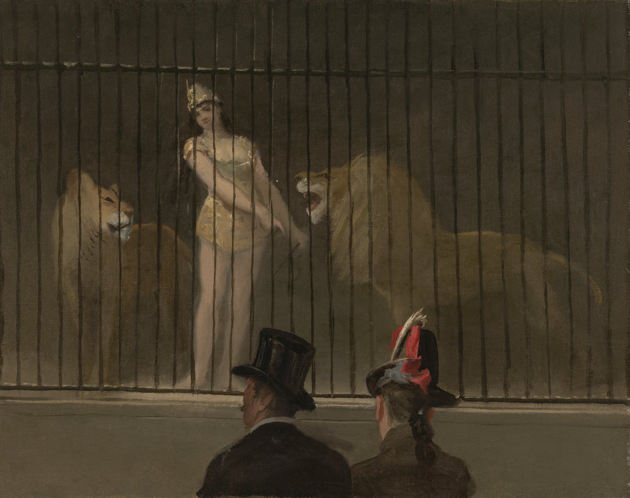 Løvetemmeren av Jean Louis Forain