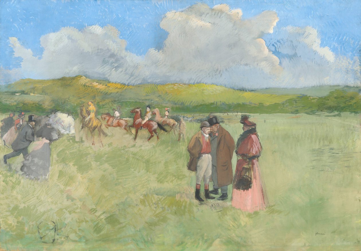 Racerbanen av Jean Louis Forain