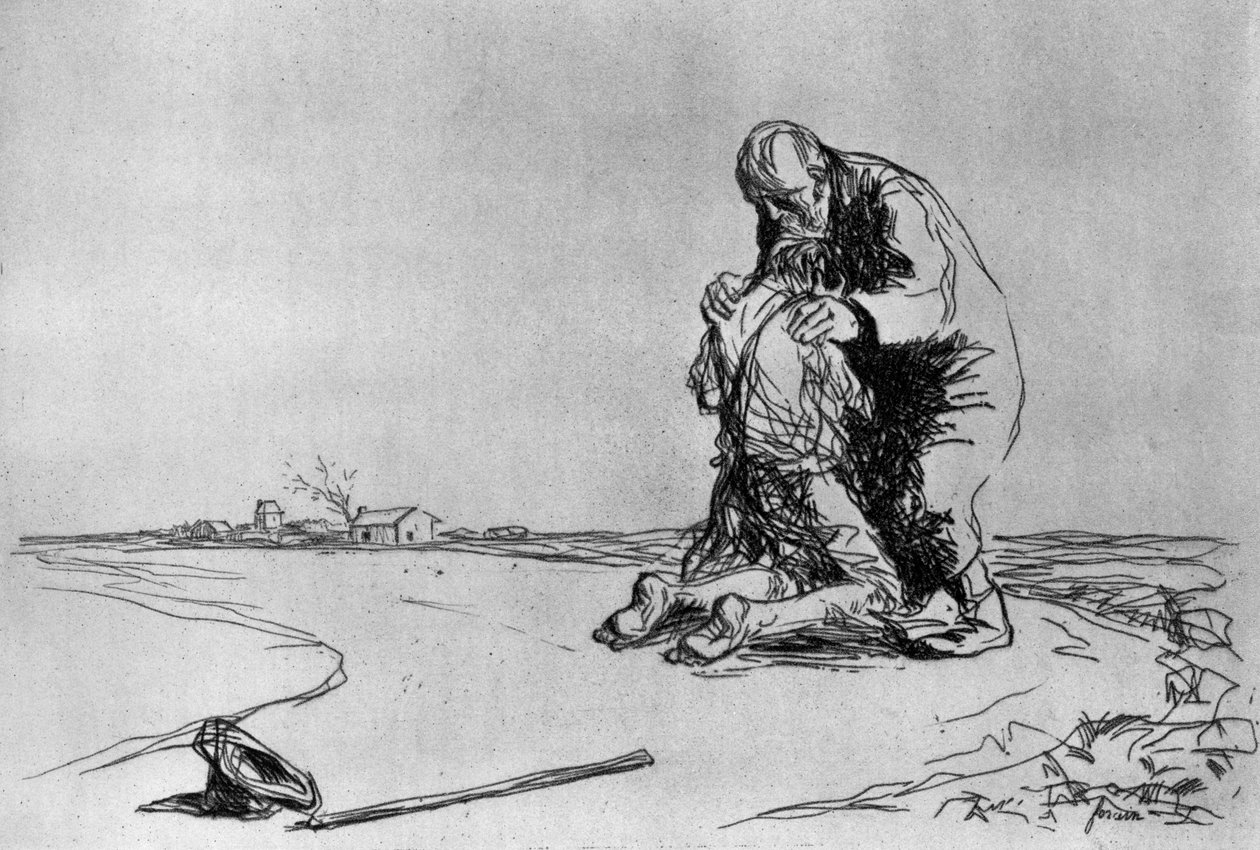 The Return of the Prodigal Son, 1925. av Jean Louis Forain